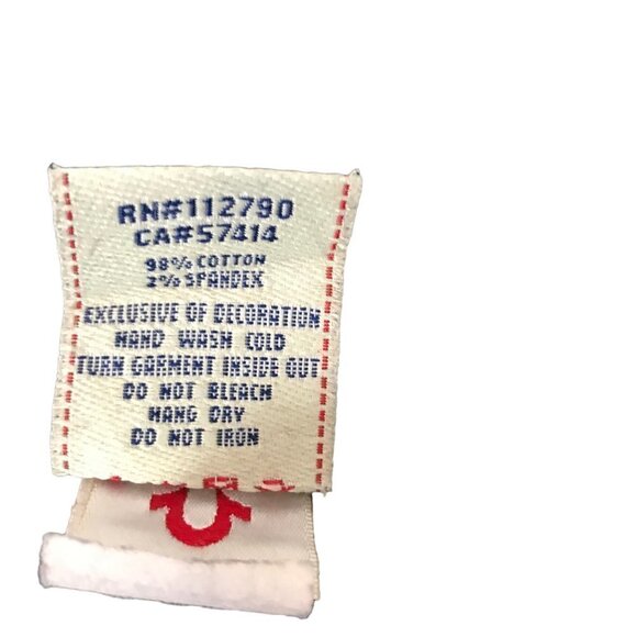 True  Religion Black Jeans Size 29 - Picture 7 of 7